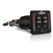 Lenco LED Indicator Integrated 1 Piece Tactile Switch Kit (Single) - ChasNewensMarine