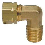 Hydraulic Connector 90 Degree Male Stud 3/8" Tube