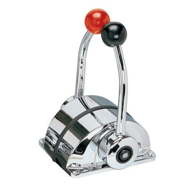 Ultraflex Two Lever Control Throttle and Gear Chrome