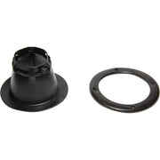 Ultraflex Adjustable Cable Grommet and Ring 105mm OD Black