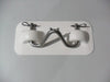 PVC Snap Davit Pad and Hook White 270mm x 120mm Each