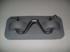 Rubber Snap Davit Pad and Hook Grey 270mm x 120mm Each