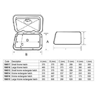 KROME Deck Hatches by Lalizas