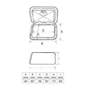 TOP LINE Deck Hatches (243 x 607mm) by Lalizas