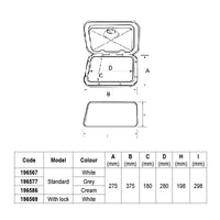 CLASSIC Deck Hatches (275 x 375mm) by Lalizas