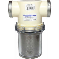 Sherwood Raw Water Strainer (20 Mesh / 1-1/4" NPT)  401706 - ChasNewensMarine