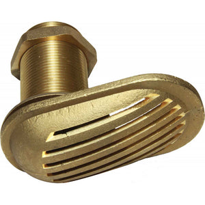 Maestrini Brass Water Intake Scoop (Oval / 1-1/4" BSP)  402406