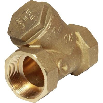 Maestrini Brass Inline 'Y' Shaped Strainer (1-1/2