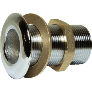 Maestrini Chrome Skin Fitting (Domed, 1-1/4" BSP, 83mm Long)