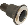 Seaflow Plastic Skin Fitting with Stainless Steel Cap (38mm Hose Tail)  403726 - ChasNewensMarine