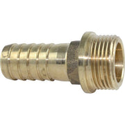Maestrini Brass Straight Hose Tail (3/4" BSP Male to 19mm Hose / Packaged)