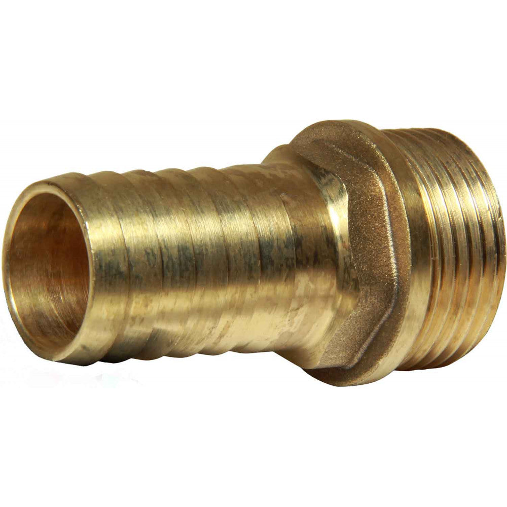 Maestrini Brass Straight Hose Tail (1" BSP Male to 25mm Hose)  404054 - ChasNewensMarine