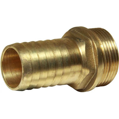 Maestrini Brass Straight Hose Tail (1-1/4