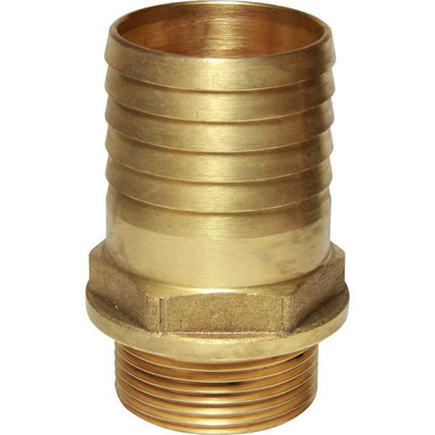 Maestrini Brass Straight Hose Tail (1-1/4