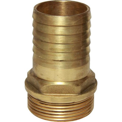 Maestrini Brass Straight Hose Tail (1-1/2