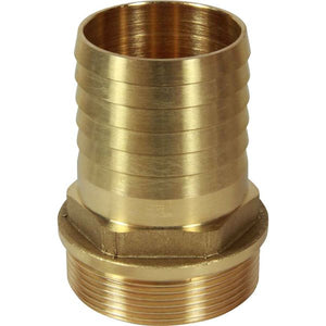 Maestrini Brass Straight Hose Tail (2" BSP Male to 51mm Hose)