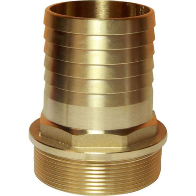 Maestrini Brass Straight Hose Tail (2-1/2