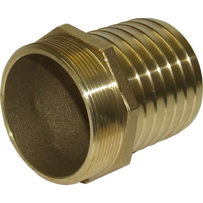 Maestrini Brass Straight Hose Tail (2-1/2