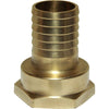 Maestrini Brass Straight Hose Tail (1-1/4" BSP Female to 30mm Hose)