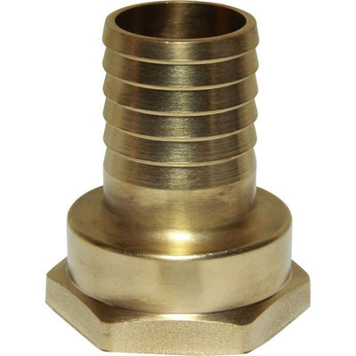 Maestrini Brass Straight Hose Tail (1-1/4