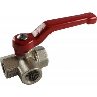 Maestrini Brass Full Bore L Port Valve (3/8