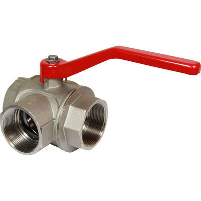 Maestrini Brass Full Bore L Port Valve (2