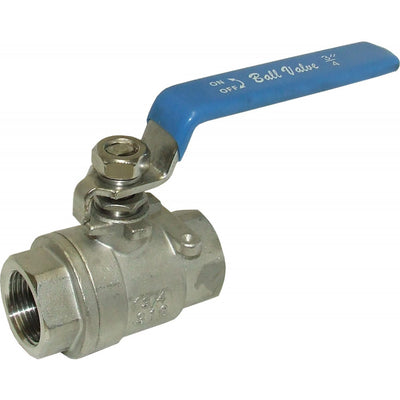 Seaflow Stainless Steel Ball Valve (Female Each End / 3/4