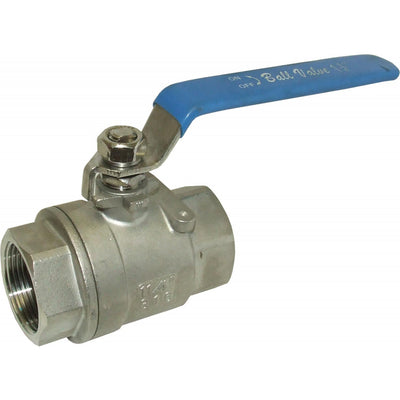 Seaflow Stainless Steel Ball Valve (Female Each End / 1-1/4