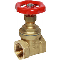 Maestrini Brass Gate Valve with Brass Body (Female / 3/4" BSP)  406004