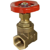 Maestrini Brass Gate Valve with Bronze Body (1/2" BSP Female)