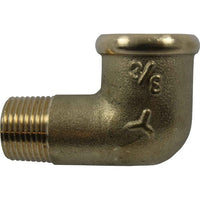 Maestrini Brass Compact 90 Degree Elbow (Male/Female / 3/8" BSP)  407042