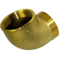 Maestrini Brass Compact 90 Degree Elbow (Male/Female / 3" BSP)  407050