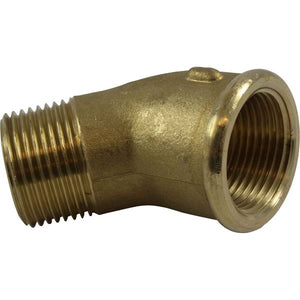 Maestrini Brass Compact 45 Degree Elbow (3/4" BSP Male/Female)