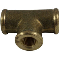 Maestrini Brass Equal Tee Fitting (1/8" BSP Female)