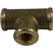 Maestrini Brass Equal Tee Fitting (1/8" BSP Female)