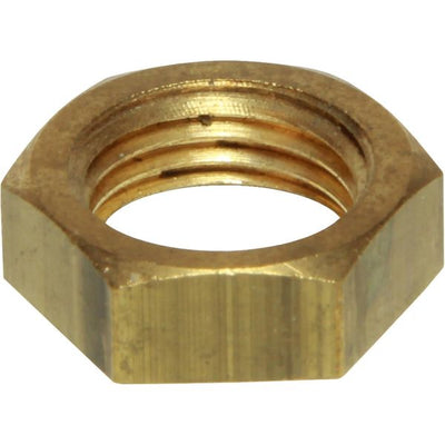 Maestrini Brass Hexagonal Lock Nut (1/4