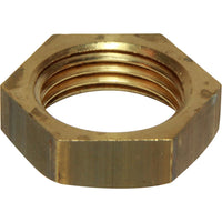 Maestrini Brass Hexagonal Lock Nut (1/2" BSP Female)  407303 - ChasNewensMarine