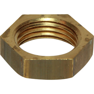 Maestrini Brass Hexagonal Lock Nut (1/2" BSP Female)  407303 - ChasNewensMarine