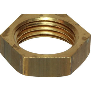 Maestrini Brass Hexagonal Lock Nut (1/2" BSP Female)