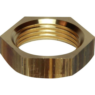 Maestrini Brass Hexagonal Lock Nut (3/4