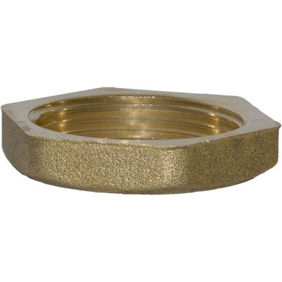 Maestrini Brass Hexagonal Lock Nut (1-1/4