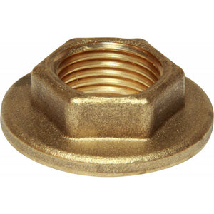 Maestrini Brass Flanged Lock Nut (1/2" BSP Female)  407323 - ChasNewensMarine