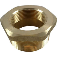 Maestrini Brass Reducing Bush (2" BSP Male to 1-1/2" BSP Female)