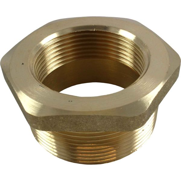 Maestrini Brass Reducing Bush (2" BSP Male to 1-1/2" BSP Female)
