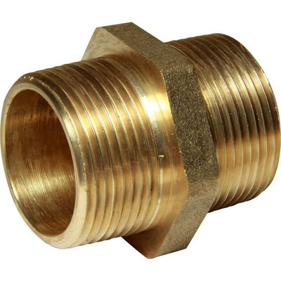 Maestrini Brass Equal Nipple (1-1/4
