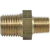 Maestrini Brass Reducing Nipple (1/4" BSP Male to 1/8" BSP Male)