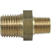 Maestrini Brass Reducing Nipple (1/4" BSP Male to 1/8" BSP Male)