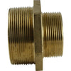 Maestrini Brass Reducing Nipple (3" BSP Male to 2-1/2" BSP Male)  407629 - ChasNewensMarine