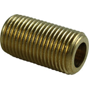 Maestrini Brass Equal Running Nipple (1/8" BSP / 18mm Long)