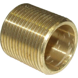 Maestrini Brass Equal Running Nipple (1" BSP / 33mm Long)